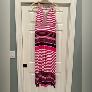 J. McLaughlin Catalina Cloth Maxi Dress Size M